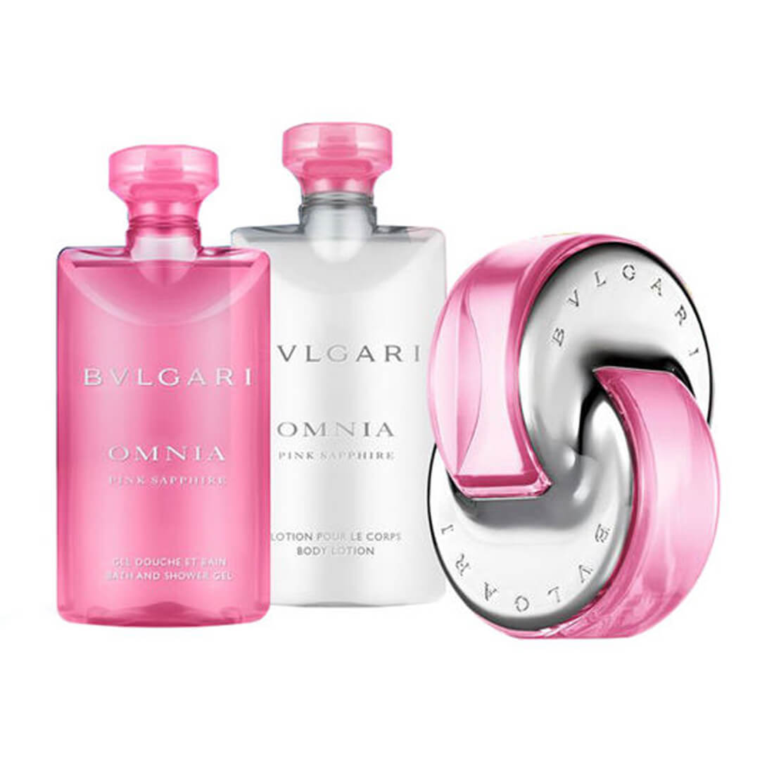 bvlgari omnia pink sapphire set