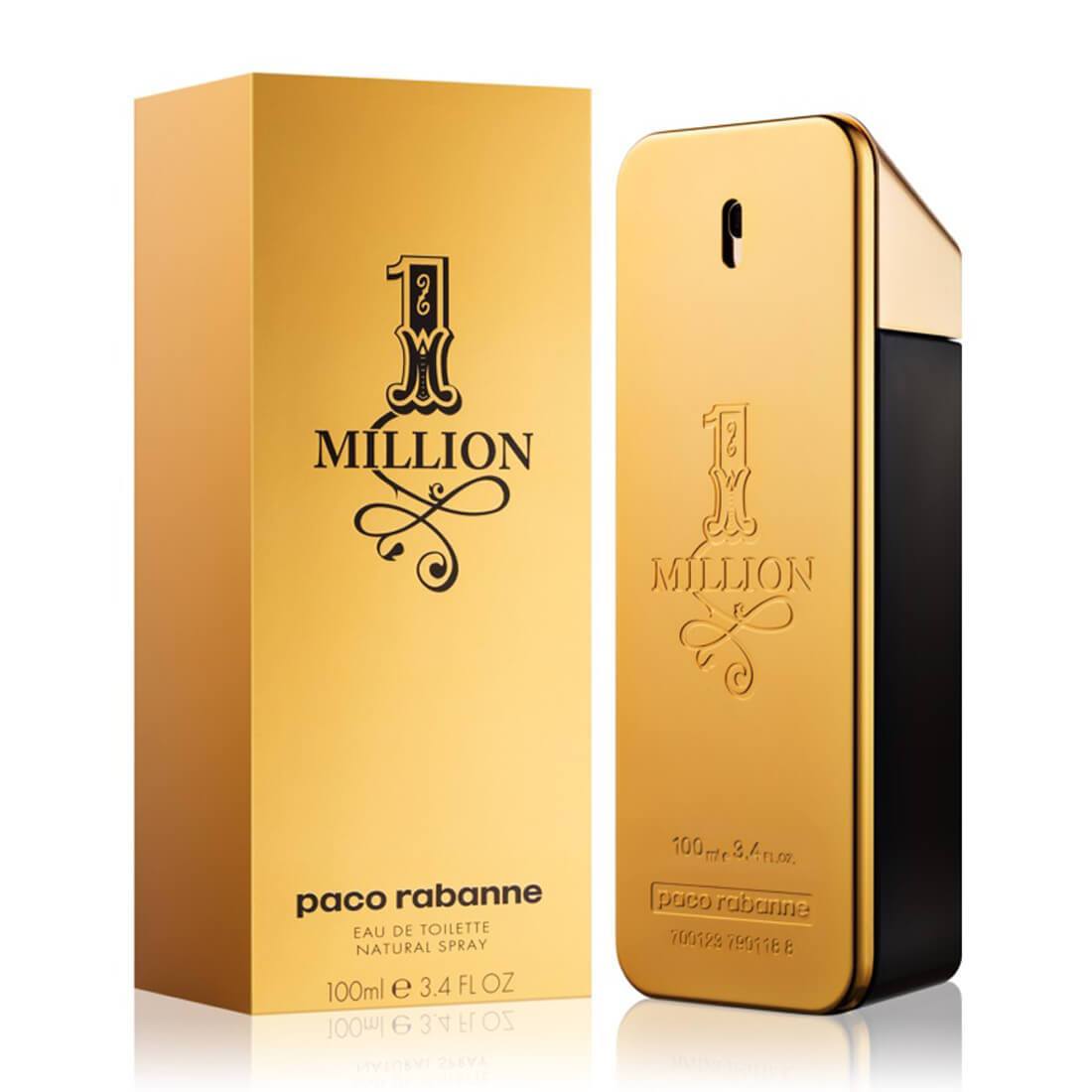 Paco Rabanne 1 Million Eau De Toilette Perfume For Men 100ml –  FridayCharm.com