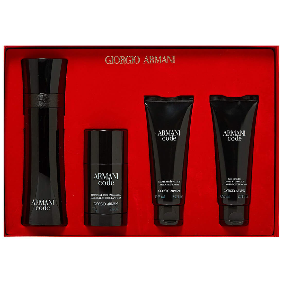 armani code for men set