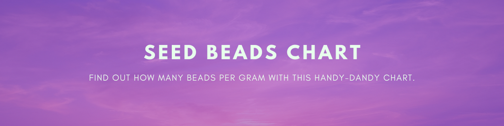 Seed Beads Chart