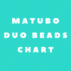 Matubo Duo Beads Chart