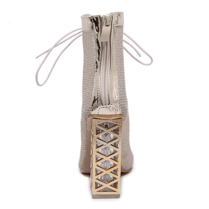 DIANA- The Beautiful Gladiator- Bold Golden Heels