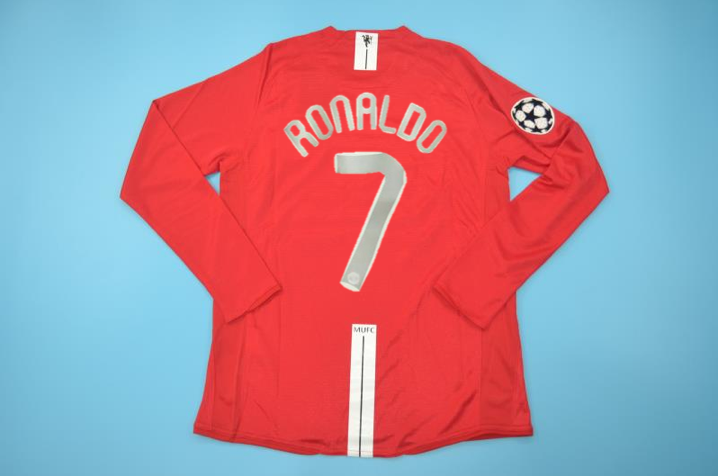 2008 ronaldo manchester united jersey