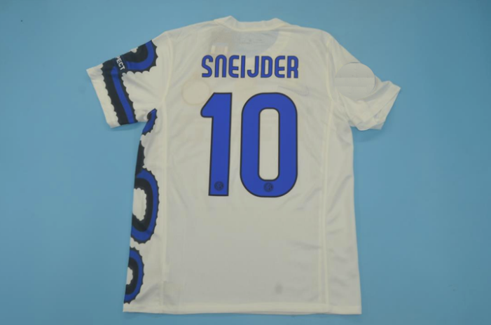 sneijder inter milan jersey