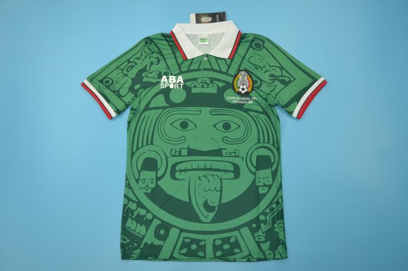 mexico 1998 home retro jersey