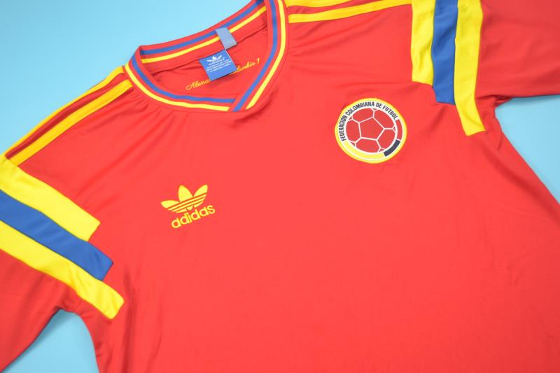 COLOMBIA 1990 WORLD CUP HOME JERSEY 