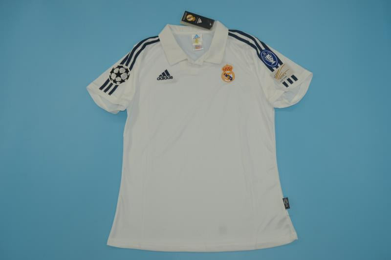 REAL MADRID 2002 UCL FINAL HOME JERSEY 
