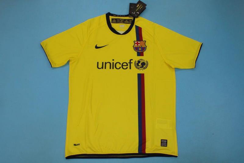 barcelona yellow jersey 2009