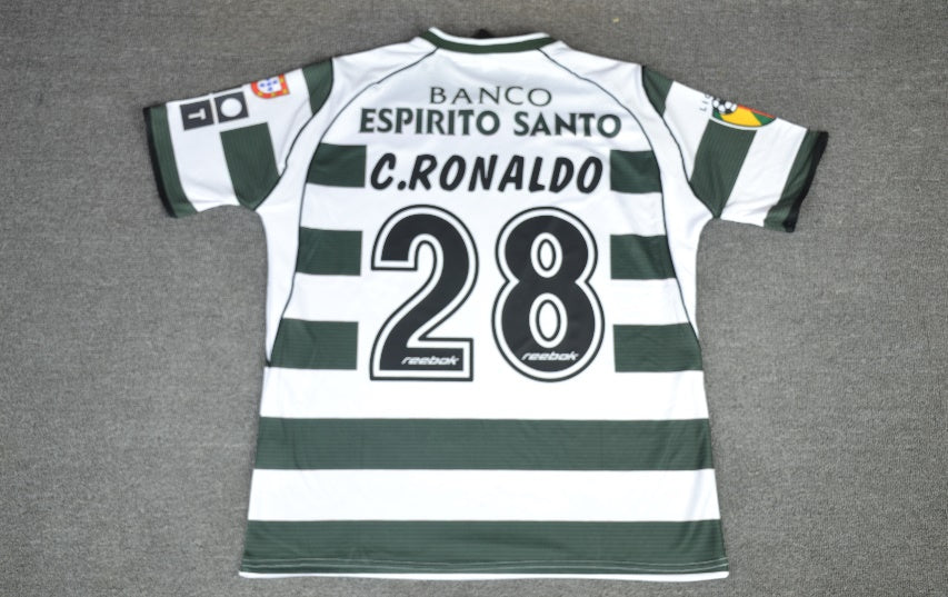 ronaldo sporting jersey