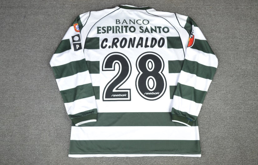 ronaldo sporting jersey