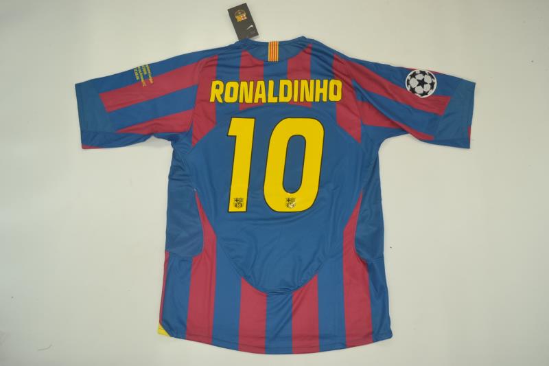 ronaldinho barcelona jersey 2006