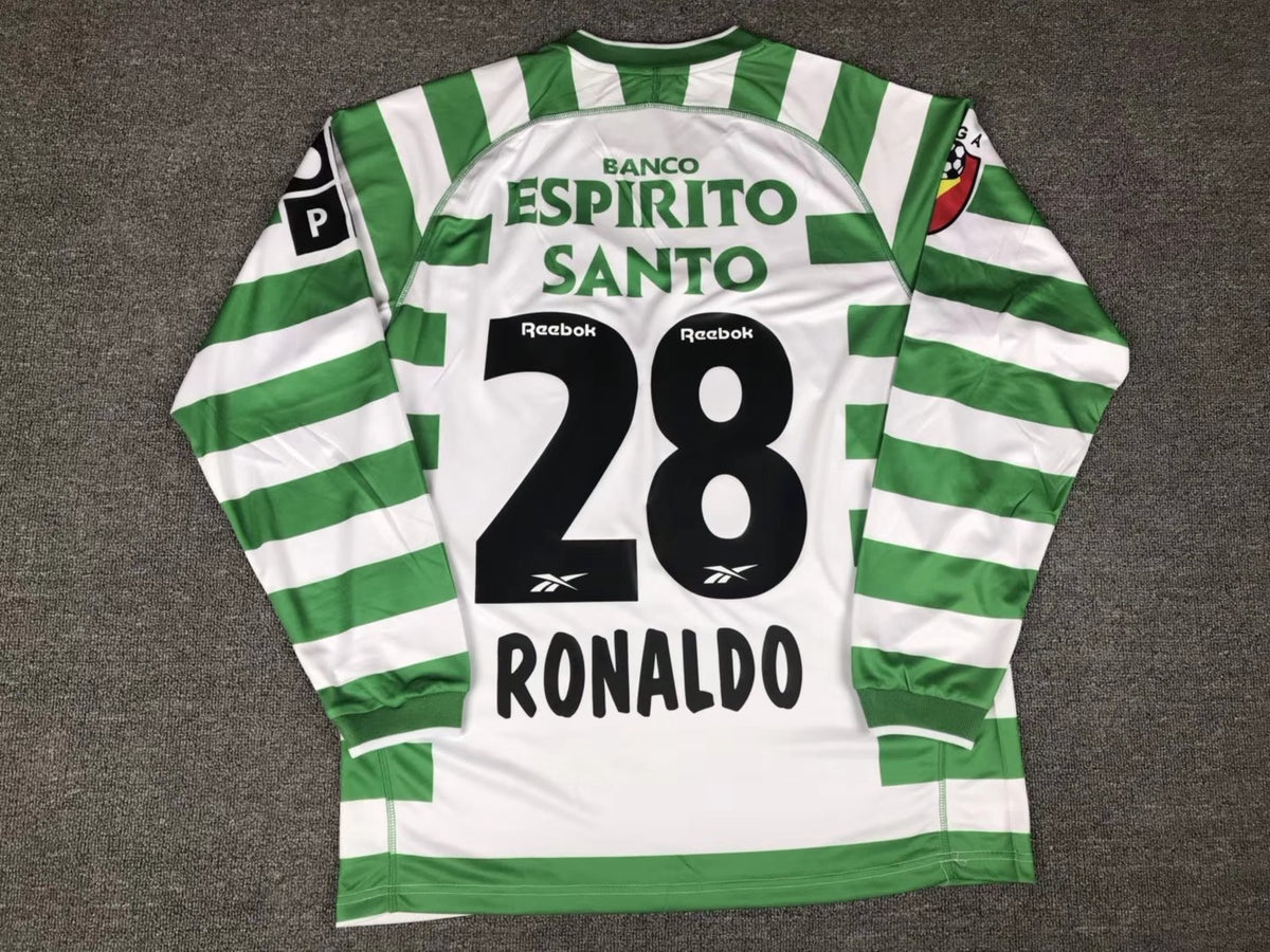 ronaldo sporting lisbon jersey