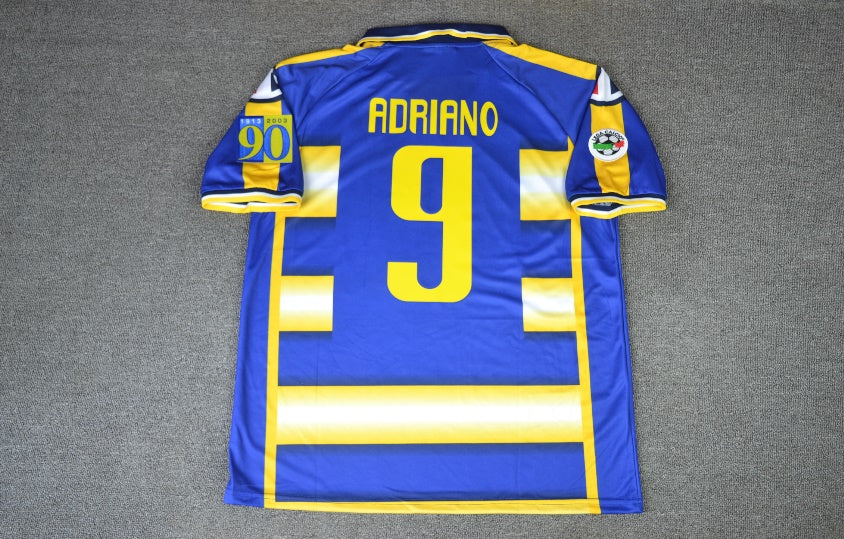 PARMA 2003 2004 ADRIANO 9 HOME JERSEY 