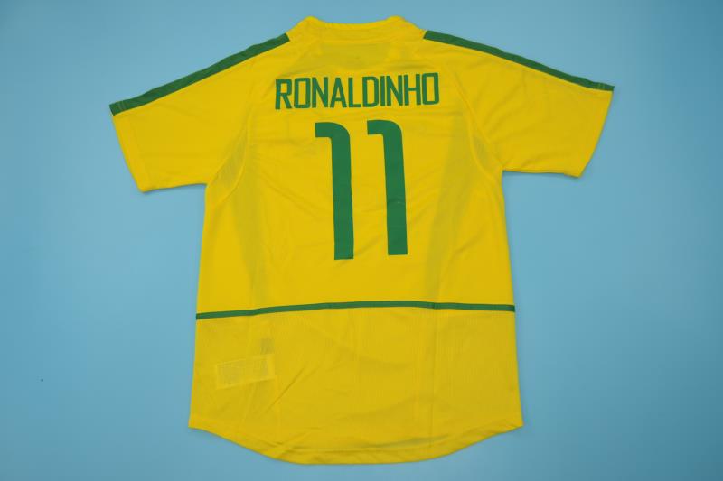 BRAZIL BRASIL 2002 WORLD CUP RONALDINHO 
