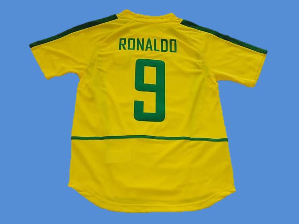 brazil 2002 jersey