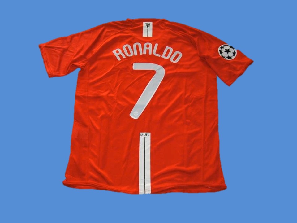 2007 2008 RONALDO 7 UCL FINAL 