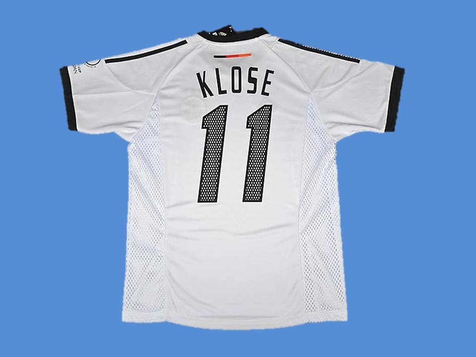 GERMANY 2002 KLOSE 11 WORLD CUP HOME 