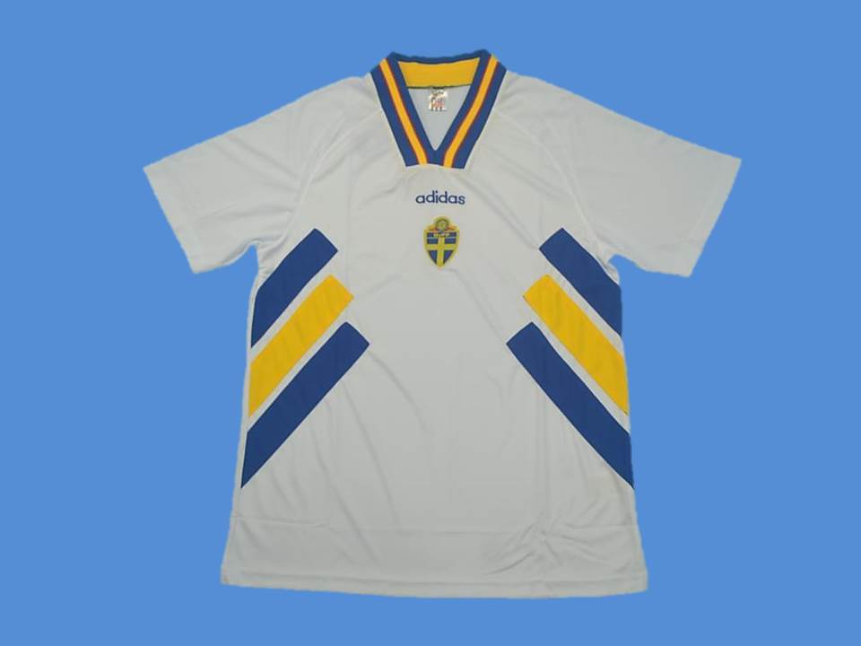 SWEDEN 1994 WORLD CUP AWAY JERSEY 