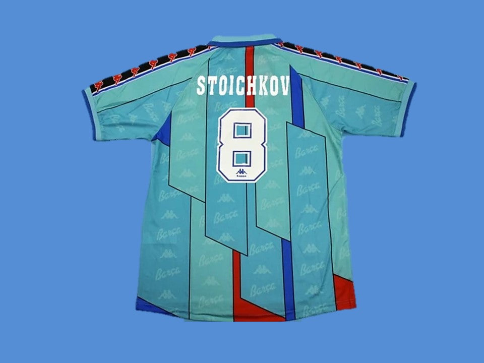 FC BARCELONA 1996 1997 STOICHKOV 8 AWAY 