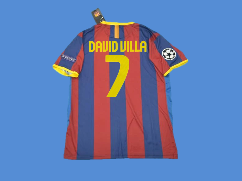 david villa barcelona jersey