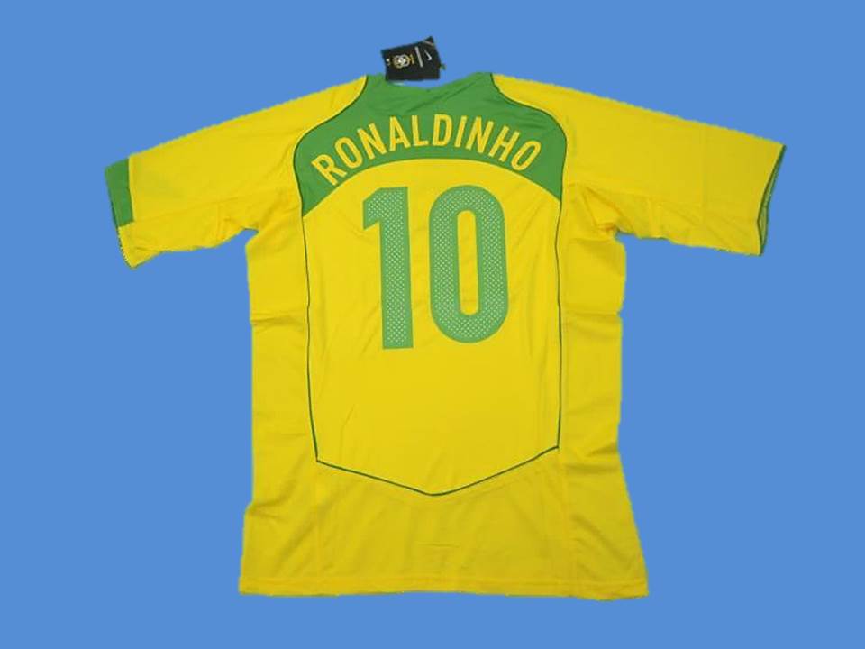 brazil ronaldinho jersey