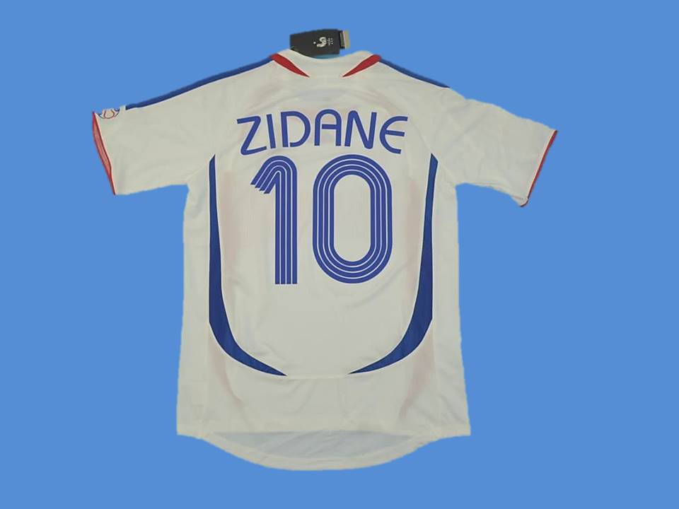 zidane 2006 world cup jersey