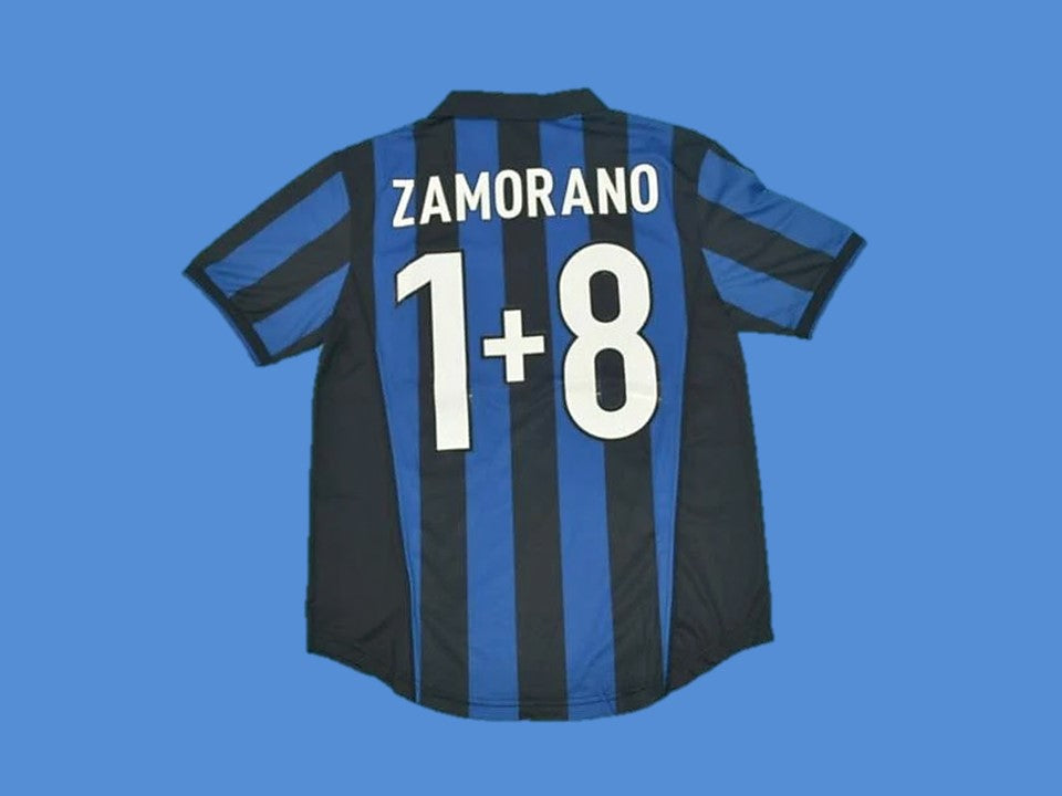 INTER MILAN 1998 1999 ZAMORANO 1+8 HOME 