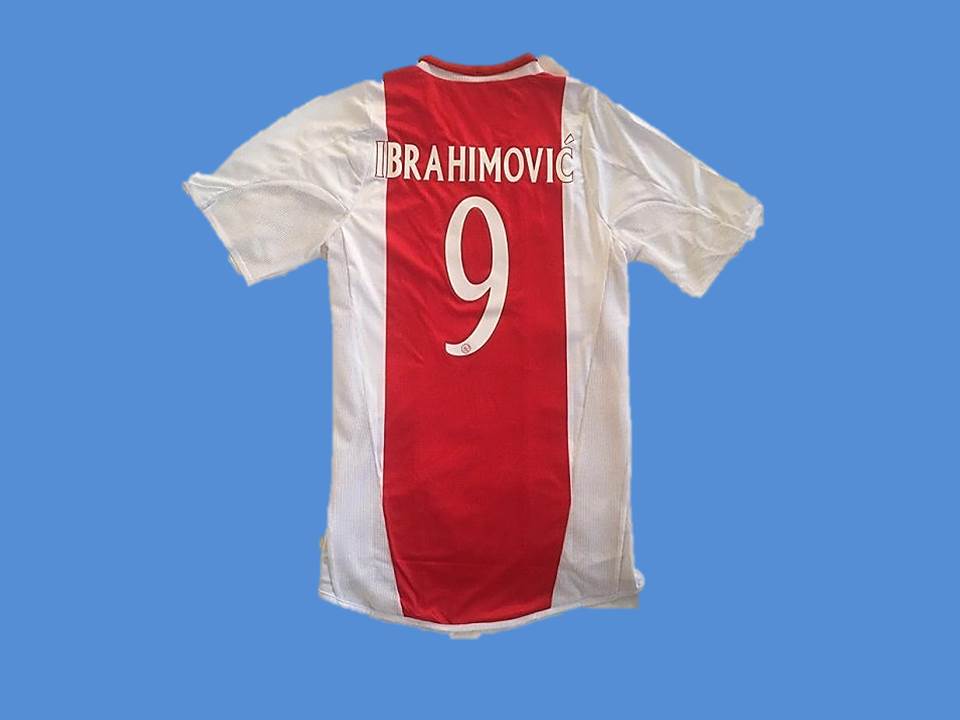 ibrahimovic ajax jersey