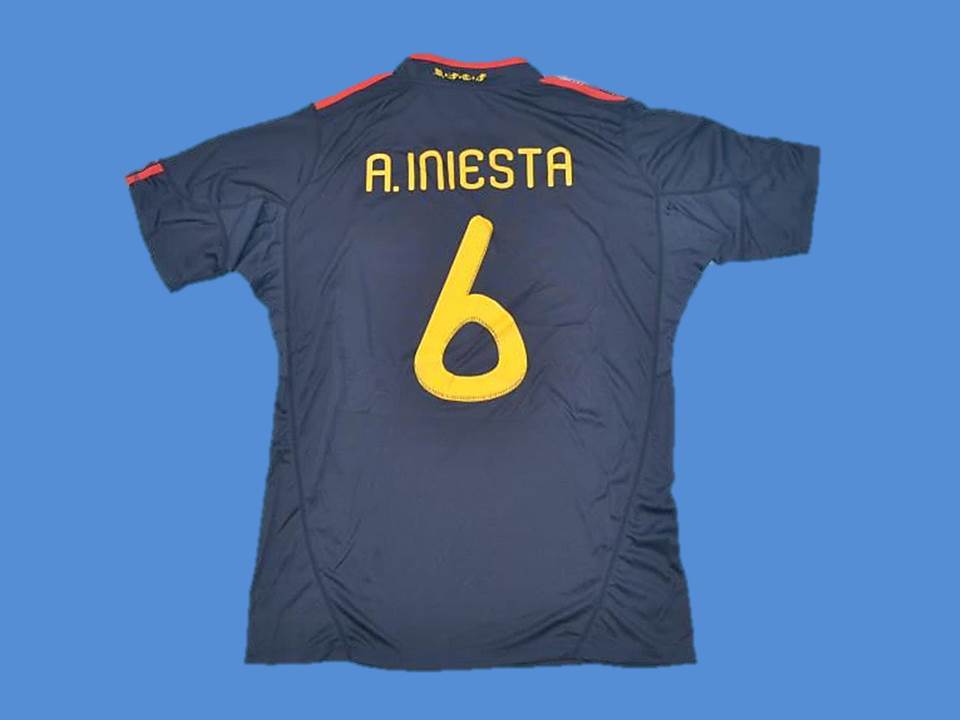 iniesta world cup shirt