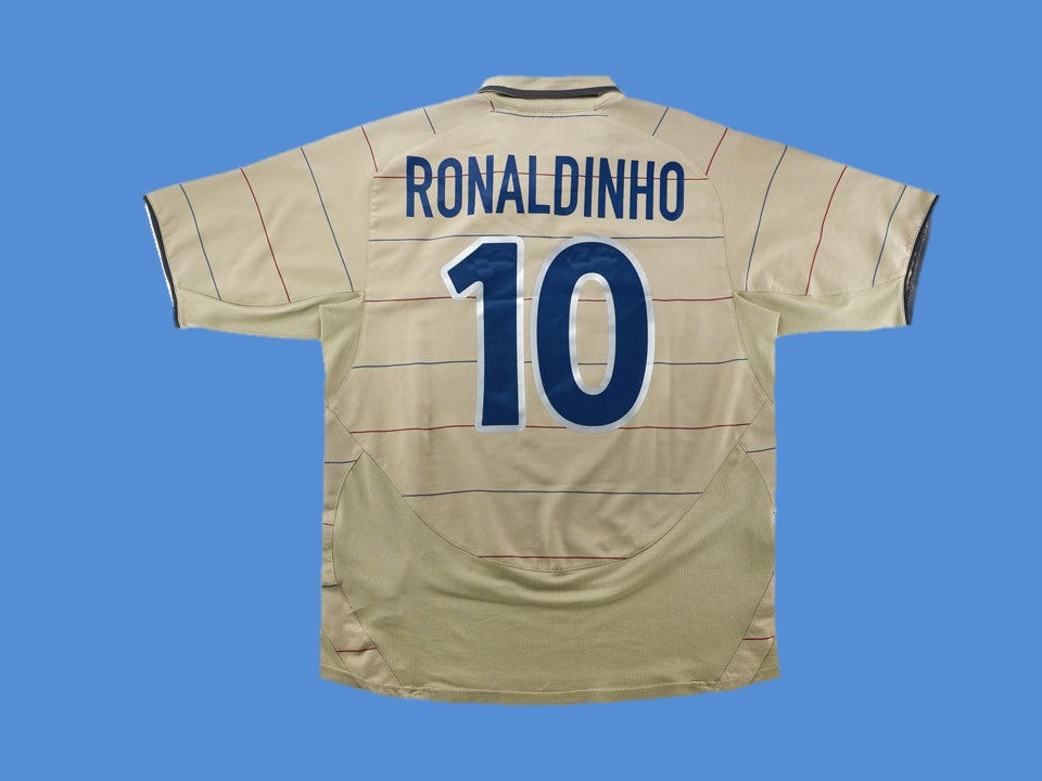 ronaldinho barcelona jersey 2004