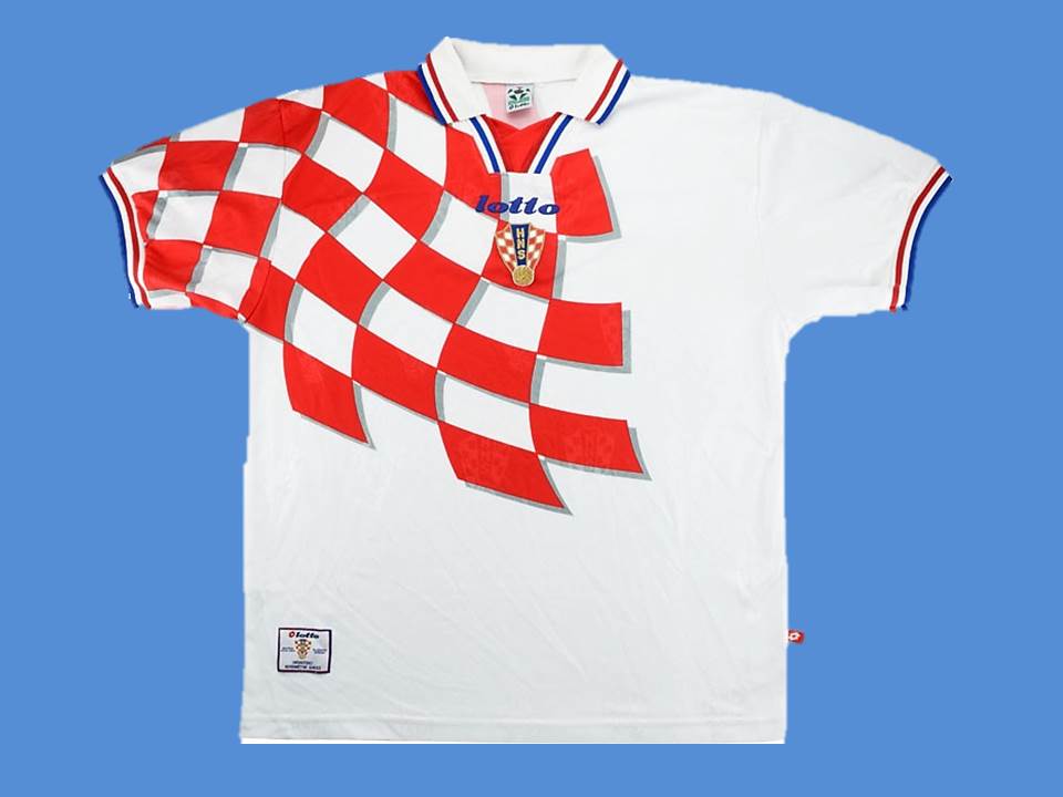 CROATIA 1998 WORLD CUP HRVATSKA HOME 
