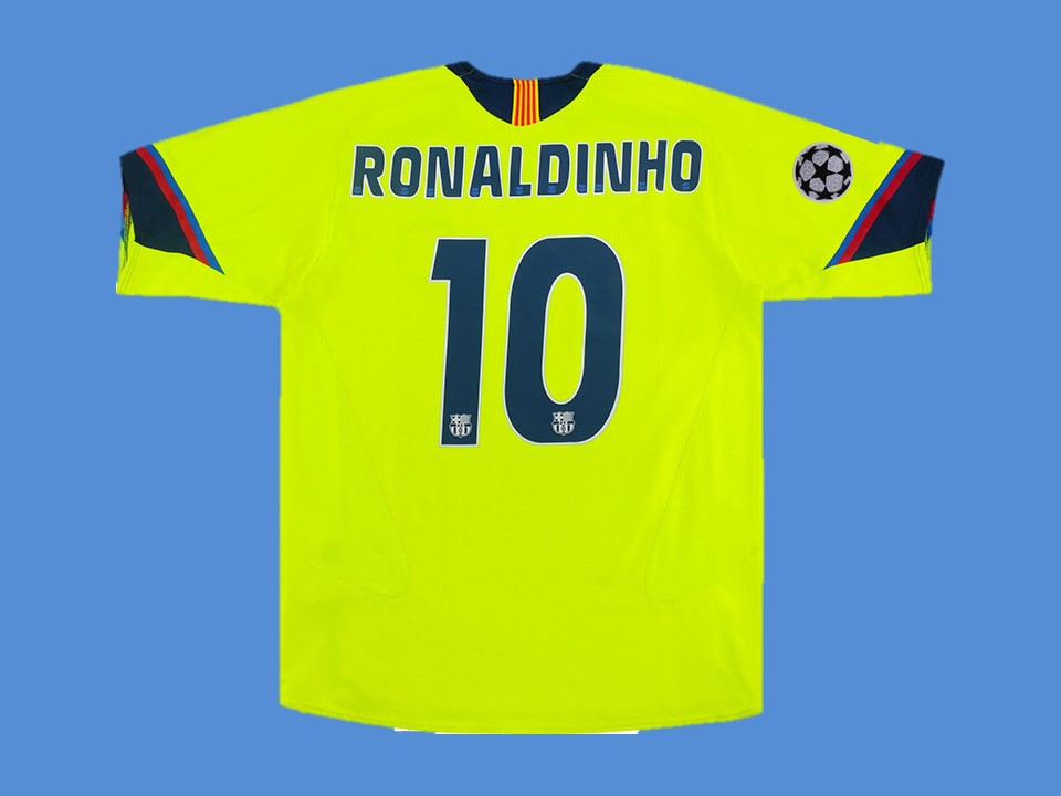 ronaldinho barcelona jersey 2006