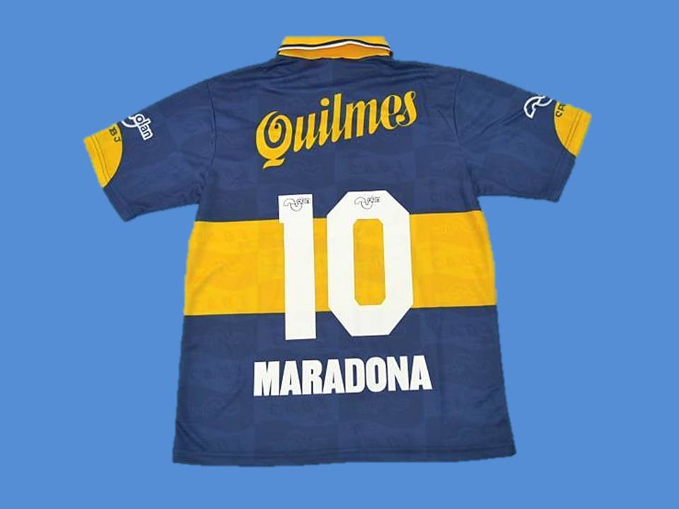 boca juniors shirt maradona