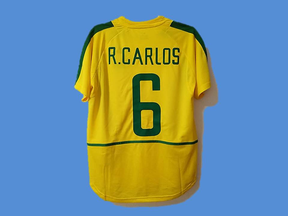 BRASIL 2002 WORLD CUP ROBERTO CARLOS 