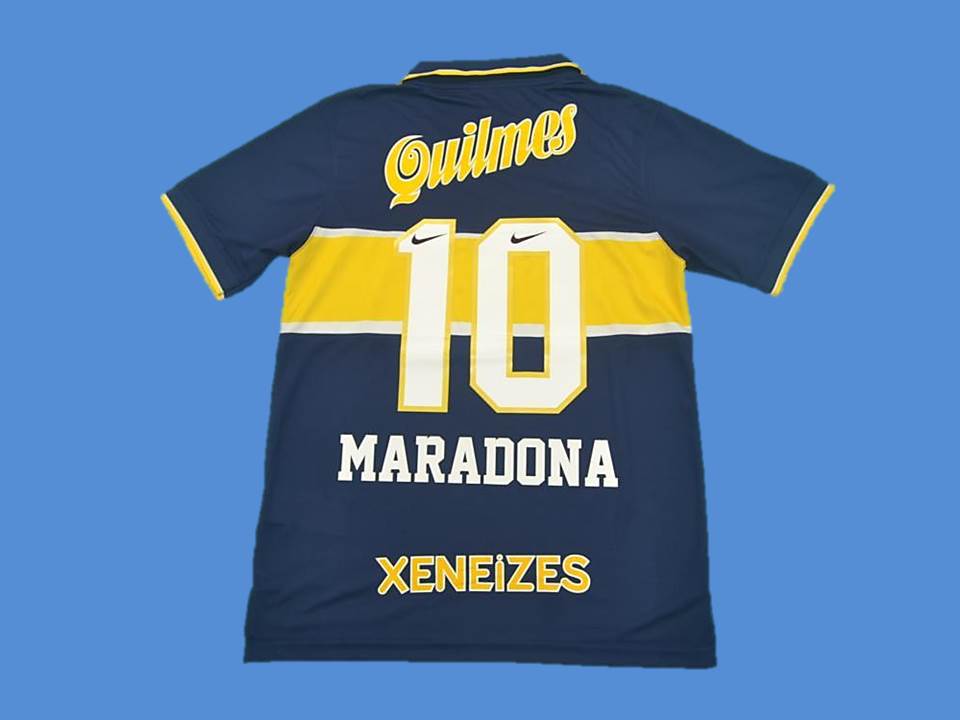 maradona boca jersey