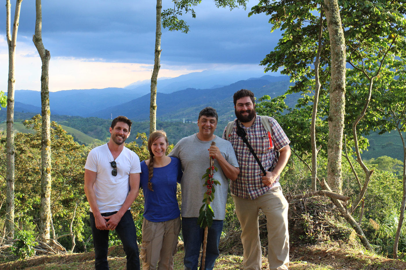 Kevin, Emily, Rigo, and Aaron