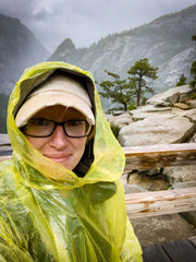 Yosemite selfie in the rain 