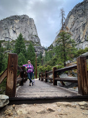 Yosemite half dome hike iphone photography