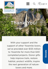 National Parks donations from Appalachian Bittersweet