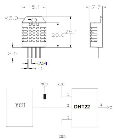 DHT22 arduino