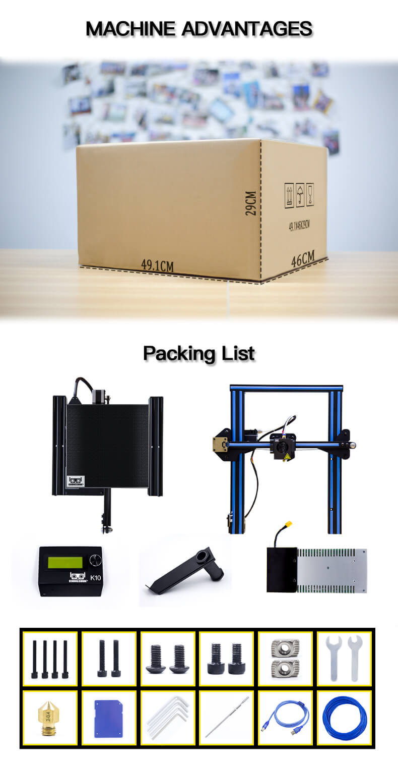 3D printer package