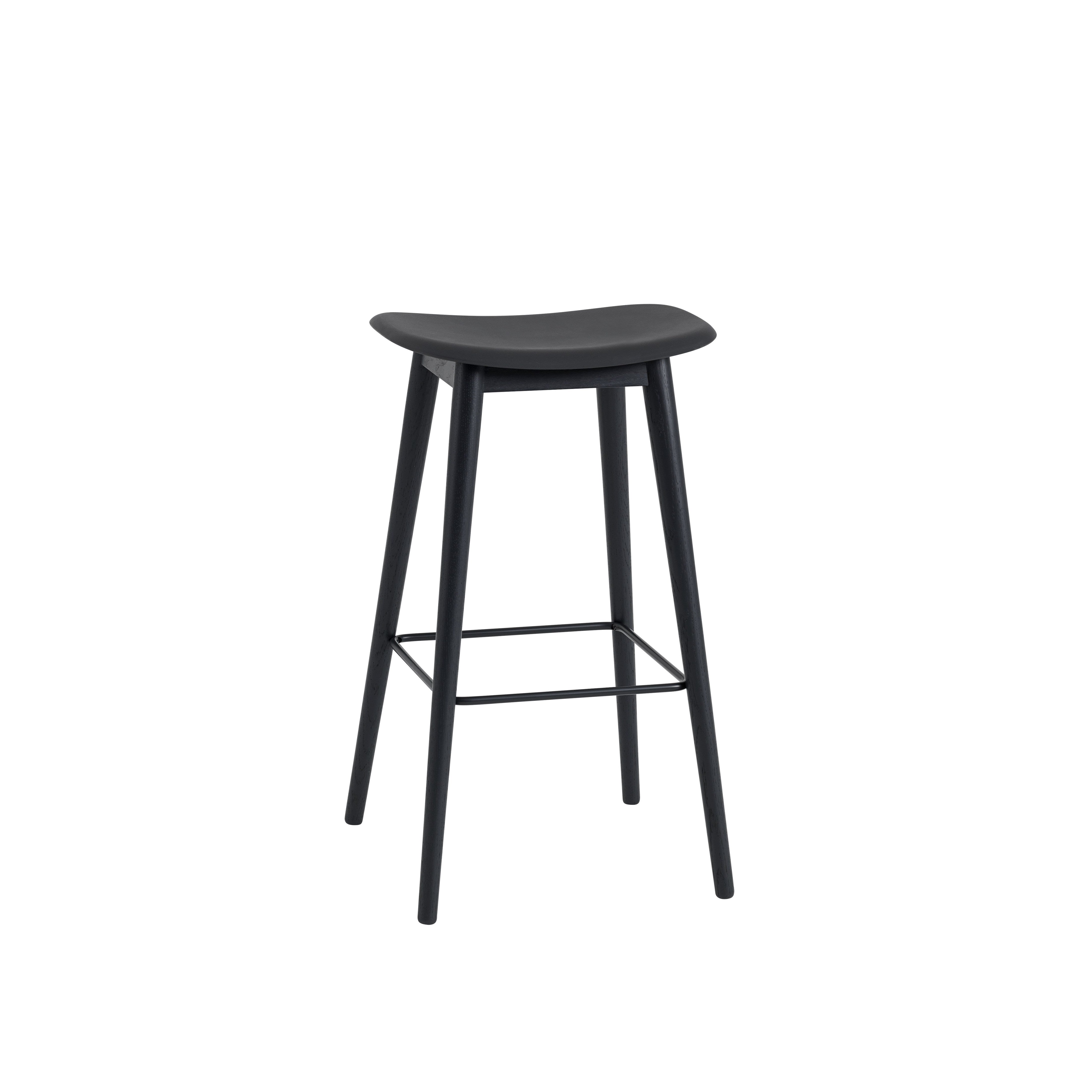 fiber bar stool wood base