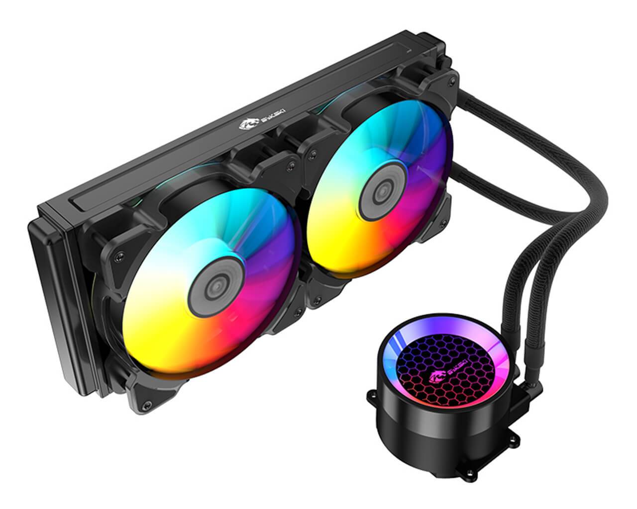 Bykski AIO Integrated Liquid CPU Cooler w/ ARGB 240mm (BFRD240RBW