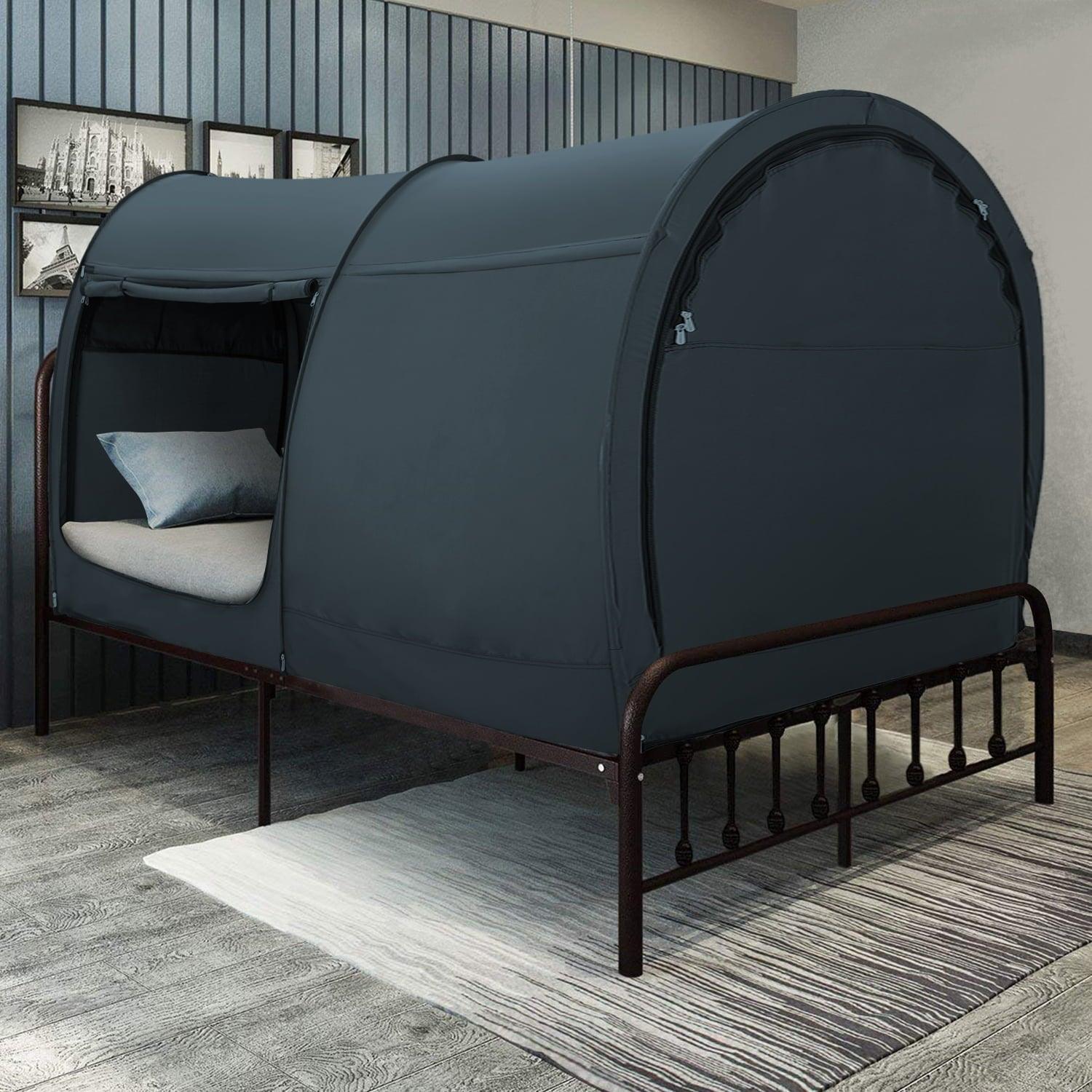 Mis Nauwgezet lichtgewicht Alvantor/Leedor Privacy Pop Bed Tent Pop-up Blackout Bed Canopy for Ki