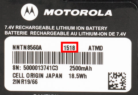How To Determine the Age of a two-way radio battery