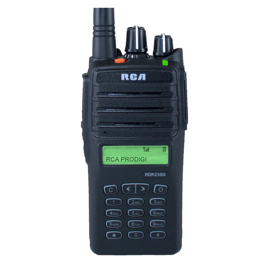 Bedankt terugtrekken balkon RCA RDR2380 | Digital (UHF/VHF) portable radio