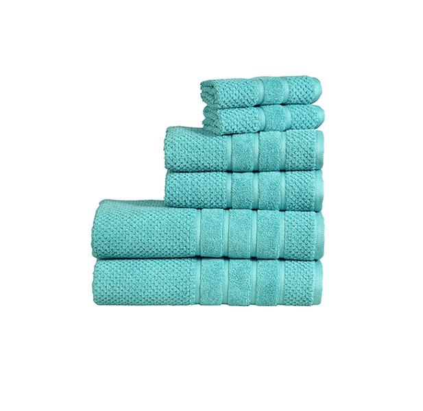 aqua bath towel set