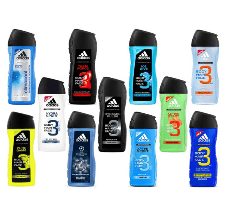 adidas men's body wash