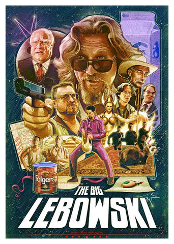The Big Lebowski Artistic Poster