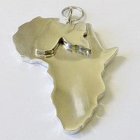 pendentif afrique en argent